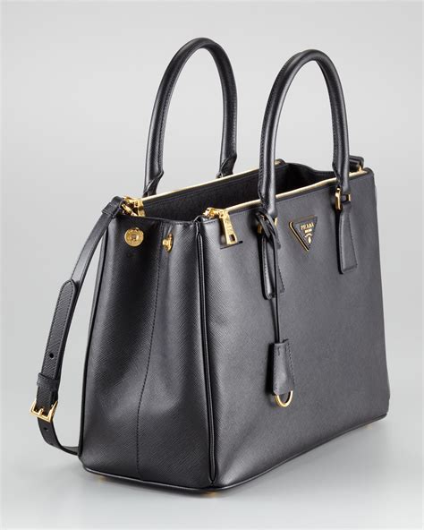 prada saffiano leather small double zip executive tote|prada saffiano cuir leather tote.